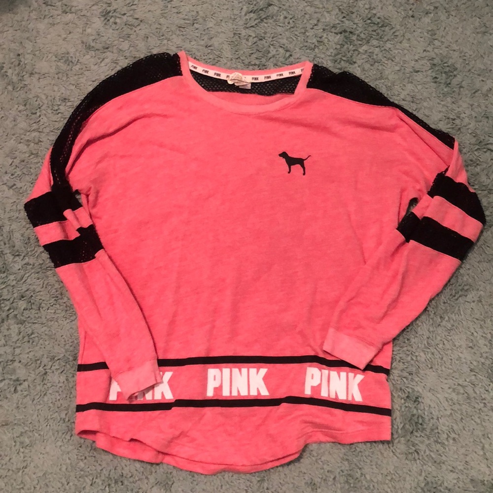 Mesh PINK top